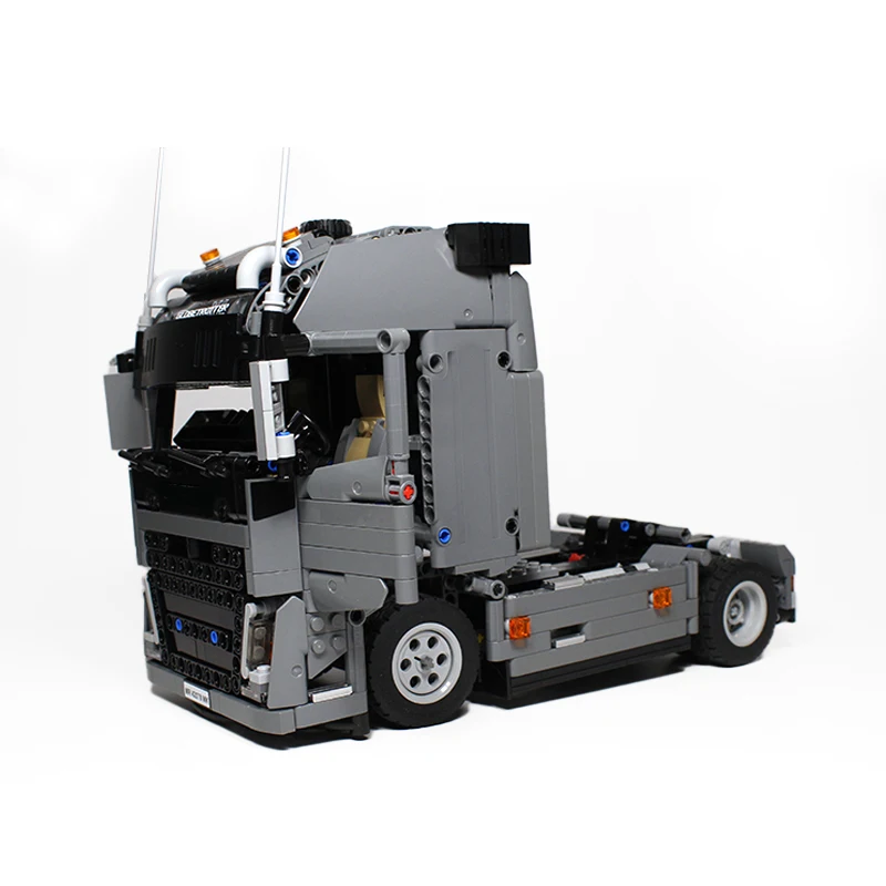 חדש MOC היי-טק הנדסה FH משאית טרקטור יחידת אבני הבניין רכב רכב DIY חינוכי לבנים צעצוע לילדים MOC-37849 . ' - ' . 2