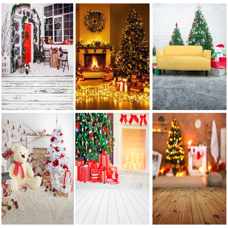חג המולד מקורה נושא הצילום רקע האח ילדים דיוקן תפאורות עבור סטודיו צילום אביזרים 21712 YXSD-11 . ' - ' . 0