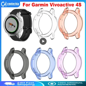 1~5PCS במקרה רך מגן מסגרת Garmin Fenix 6S / Pro Smartwatch כיסוי מגן עבור Vivoactive של Garmin 4S / 4 השעון המקרים