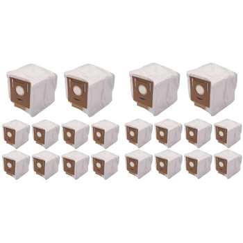 20 Pack שואב אבק שקיות ECOVACS DEEBOT N8+ N8 Pro+ T8 T8+ T8 AIVI T8 AIVI+ T8 מקס T9+ החלפת שקיות אבק