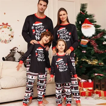 2023 המשפחה התאמת בגדים כותנה המשפחה חג המולד פיג ' מה המשפחה תראה חליפות מקסימות התינוק בגדים המשפחה התאמת תלבושות