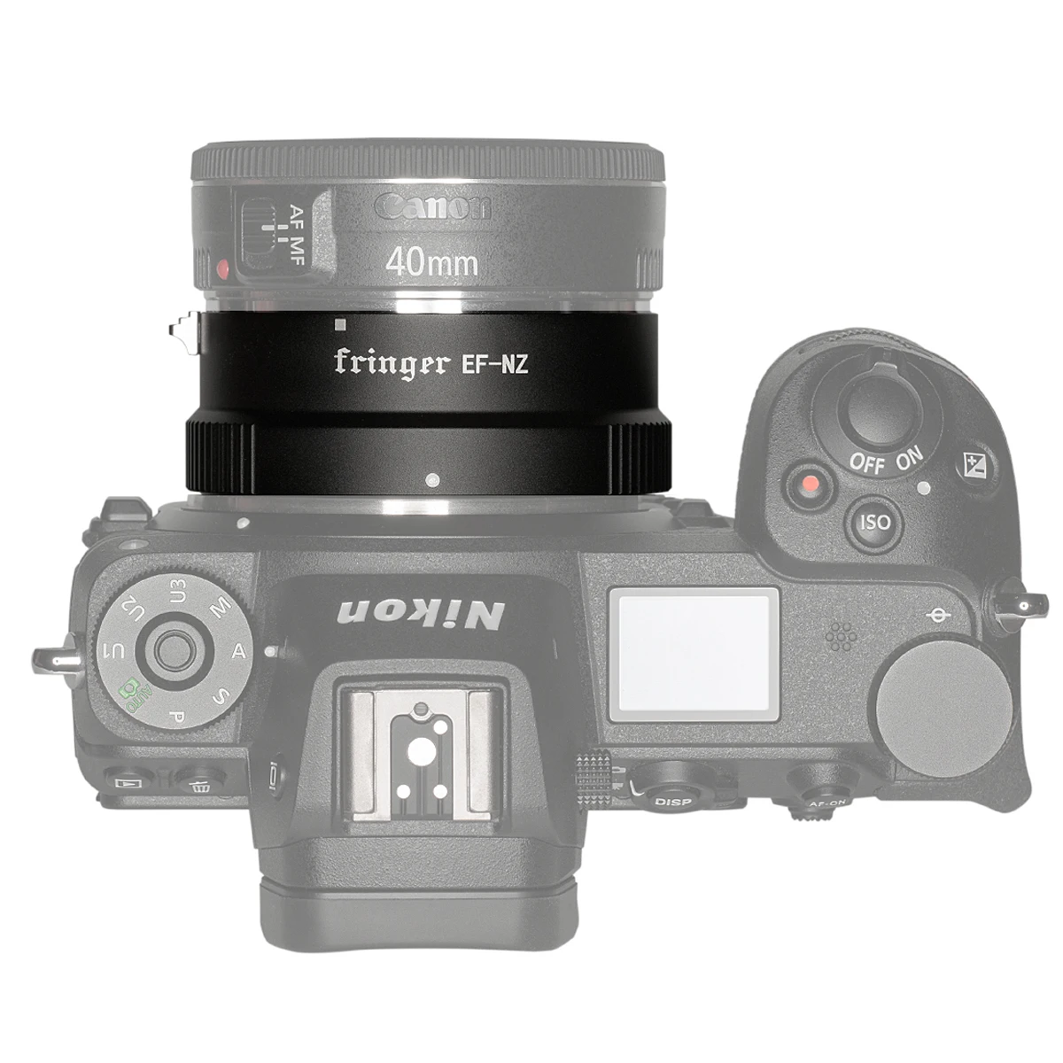 Fringer EF-NZ עדשת מצלמה מתאם טבעת על Canon EF EF-S עדשות לניקון Z המצלמה z6 Z7 Z50 z5 מתאם הר . ' - ' . 5