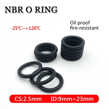 20pcs NBR O טבעת איטום אטם CS 2.5 מ 