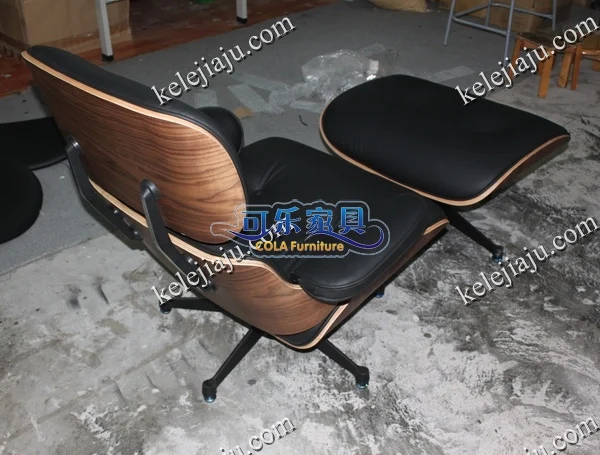 כיסא הטרקלין - שחור מיובא עור כיסא הטרקלין נוחות הכיסא פטריות הכיסא . ' - ' . 3