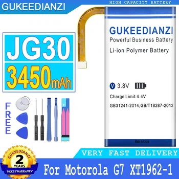 3450mAh חדש GUKEEDIANZI באיכות גבוהה החלפת הסוללה JG30 עבור Motorola Moto J G7 XT1962-1 כוח גדול Bateria + כלים חינם