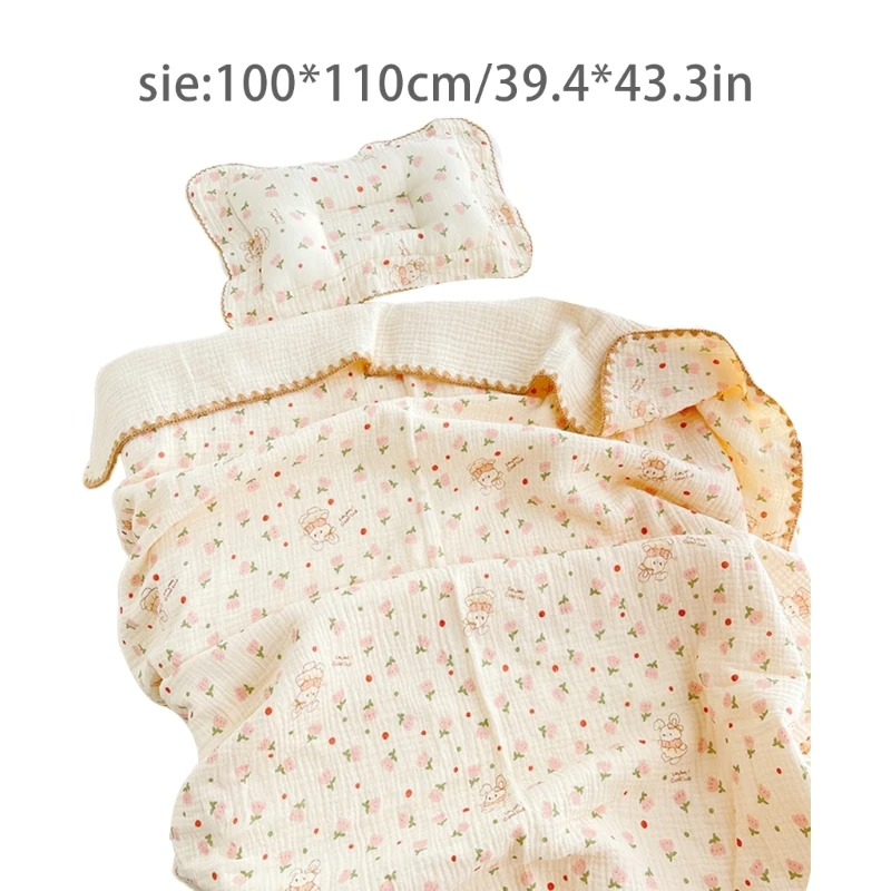 שמיכת תינוק יוניסקס לעטוף רך שמיכות נייטרלי קבלת שמיכה 4 שכבת שמיכה בנים & בנות מקלחות תינוק מתנה . ' - ' . 5