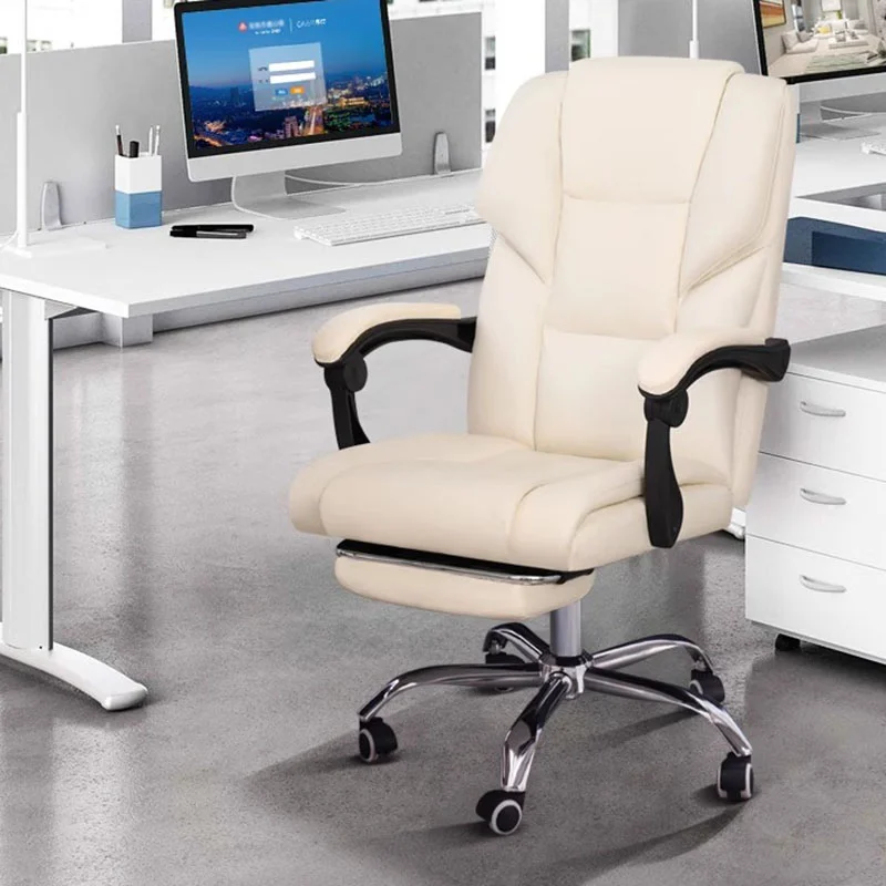מודרני עיסוי כיסאות משרדיים ניידים ארגונומי האוכל יהירות קריאה כורסה כיסא משרדי מסתובב נוח דה הלשכה רהיטים . ' - ' . 2
