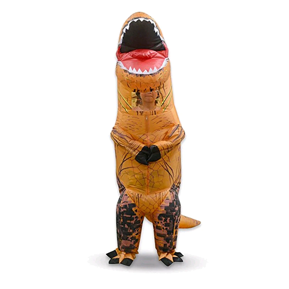 חיה דינוזאור Cosplay מתנפחים תחפושת ילדים בנים ילדה מצחיק אוויר לפוצץ את המסיבה לחגיגה מפוארת שמלת ילדה ליל כל הקדושים . ' - ' . 1