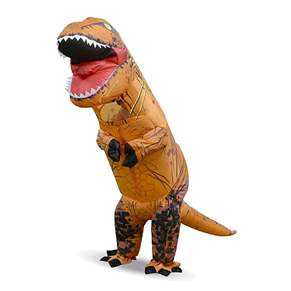 חיה דינוזאור Cosplay מתנפחים תחפושת ילדים בנים ילדה מצחיק אוויר לפוצץ את המסיבה לחגיגה מפוארת שמלת ילדה ליל כל הקדושים . ' - ' . 2