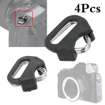 4PCS החגורה לחבר מצלמה רצועת כתף משולש לפצל את הטבעת תחליף Fujifilm סוני אולימפוס Pentax Camera אבזם אביזרי