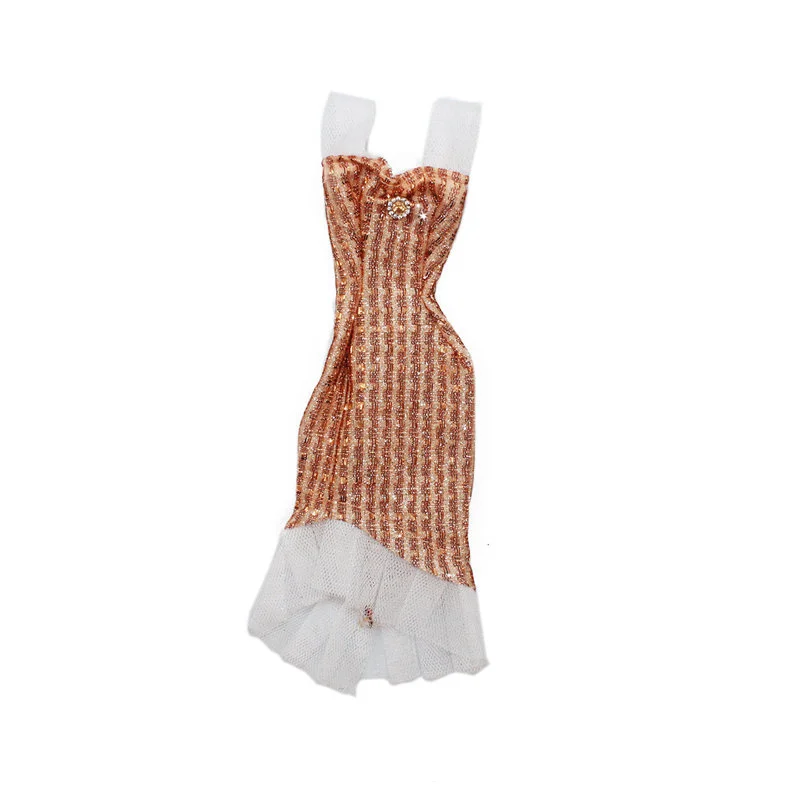 30cm בגדים של בובות אופנה שמלה 1/6 Bjd הבובה להתלבש, אביזרים Suspender Fishtail החצאית על 11.5 ס 