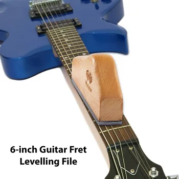6 אינץ ' גיטרה קובץ מיתר של גיטרה פילוס קובץ יד מתכת קובץ דיוק קובץ מקצועי מכשיר Luthier תיקון כלי