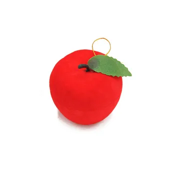 6pcs/חבילת חג מולד קישוט אדום תפוח עץ חג המולד קישוטים תליון מתנת חג המולד לילדים לשנה החדשה