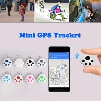 Bluetooth אלחוטית דרך שני אזעקה חכמה תג מפתח Finder לחיות מחמד Locator אנטי-אבוד מכשיר GPS Tracker