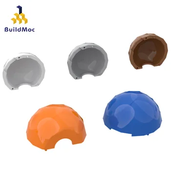 BuildMOC תואם מרכיב חלקיקי 61287 גליל בחצי הכדור 2x2 אבני הבניין חלקי DIY חינוכי מתנה צעצועים