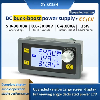 DC-DC Buck הממיר CC-CV מתכוונן אספקת חשמל לרדת התייצב מודול מוסדר מעבדה מתח 0.6-30V 12 24v