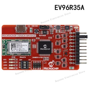 EV96R35A ATSAMD21, MCP2221, RN4678 מרובים ממשק הפלטפורמה הערכה הרחבת הלוח