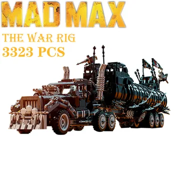 חדש במלאי 3300PCS כועס סרט סדרה שונה המלחמה הציוד מקס מלחמה משאית ציוד צעצועים סדרת דגם בניין לבנים ילד מתנות