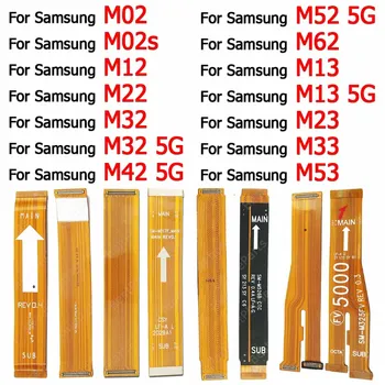 לוח ראשי להגמיש כבלים עבור Samsung Galaxy M02 M02s M12 M22 M32 M42 M52 M62 M13 M23 M33 M53 5G Mainboard לוח האם הסרט