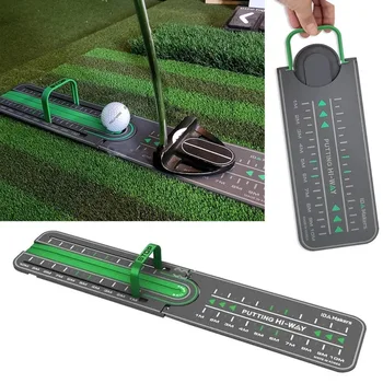 לשפר את הדיוק גולף דיוק מרחק לשים את התרגיל מקצועי מתקפל ירוק גולף לשים שטיח נייד מיני