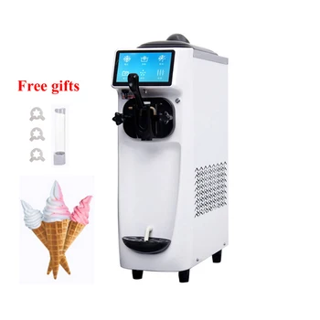 מסחרי גלידה במכונה אוטומטית לחלוטין רך להכנת גלידה שולחן העבודה מתוק קונוס גלידה ביצוע מכונת