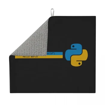 מתכנת Python צלחת מחצלת עבור מטבח סופג יבש מהירה מיקרופייבר המחשב מפתחים תכנות קודן כלים מייבש רפידות