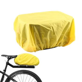 עמיד אופניים סל כיסוי גשם, כיסוי מגן על אופניים התיק, קל לאחסון, מתאים MTB אופני כביש זנב אחורי מתלה