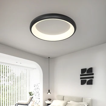 פשוט Led מנורת תקרה עבור הסלון חדר השינה ללמוד מרפסת מנורת התקרה מודרני, בית תאורה פנימית דקורטיבית מנורה גופי