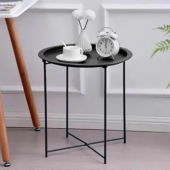 חיצונית שולחן צד מתקפל לקמפינג פיקניק ציוד קפה שולחן הסלון