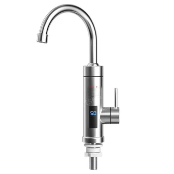 חשמל למטבח מחמם מים מהברז מיידית תנור מים חמים קרים חימום ברז Tankless מחמם מים מיידי