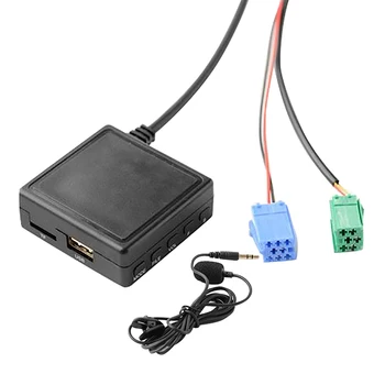 רכב Bluetooth מודול 6 Pin AUX TF מתאם USB אלחוטי רדיו נגן אודיו סטריאו מודול עבור רנו 2005-2011